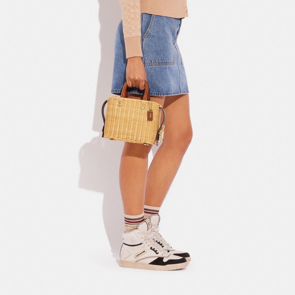 COACH®,Rogue 20 In Wicker,,Detail View