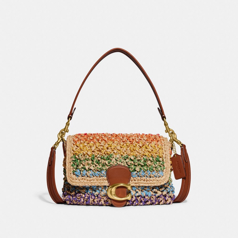 Shop COACH Tabby Signature Jacquard Shoulder Bag