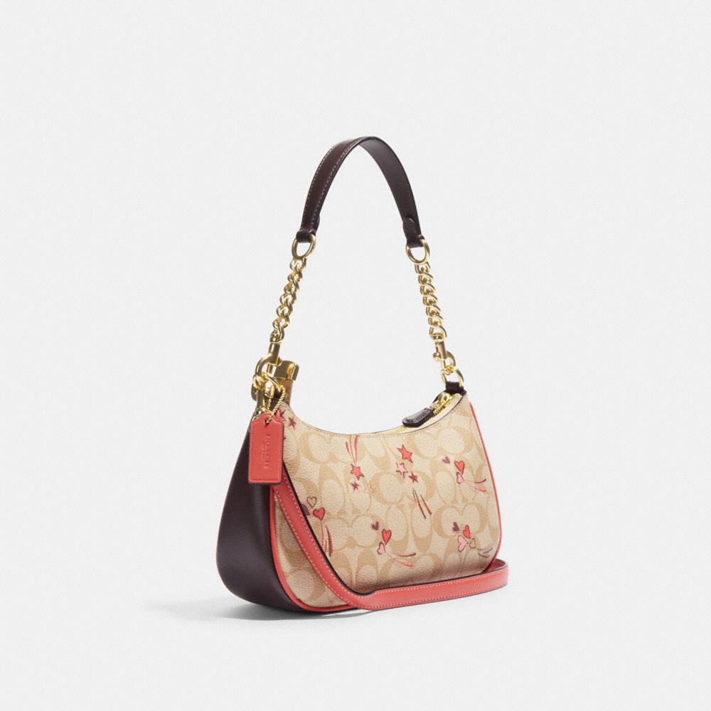 Coach Teri Shoulder Bag in Signature Canvas