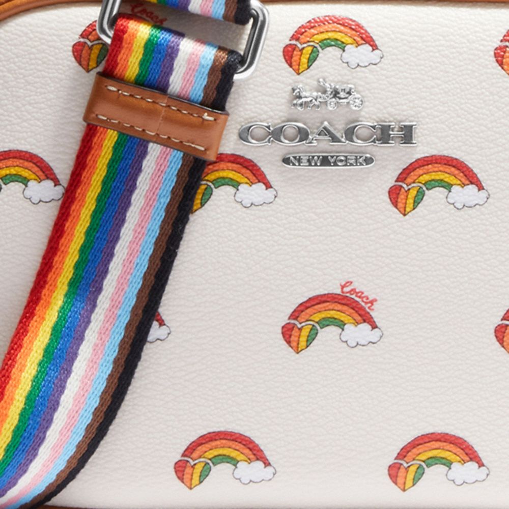 Coach hot sale rainbow strap