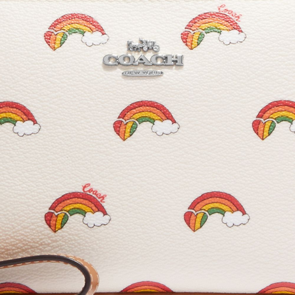 COACH®,Nolita 19 With Rainbow Print,,Detail View