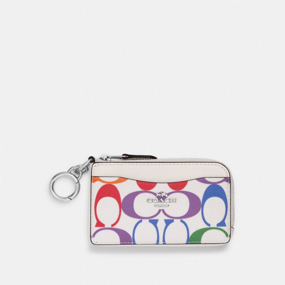 Coach Outlet Multifunction Card Case in Signature Canvas - Multi