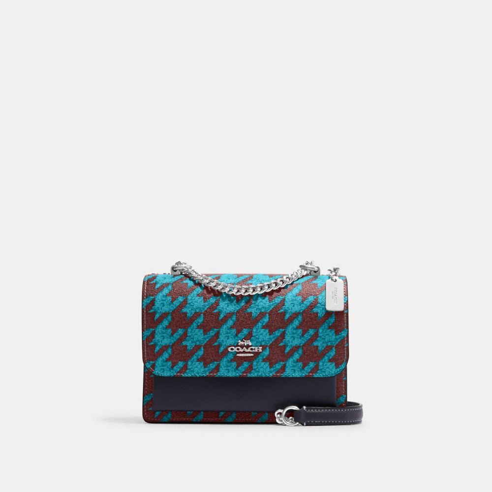 Mini Klare Crossbody With Houndstooth Print