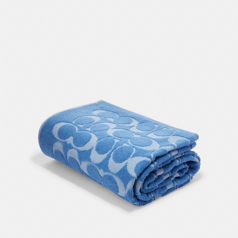 Coach Rainbow outlet Signature Towel