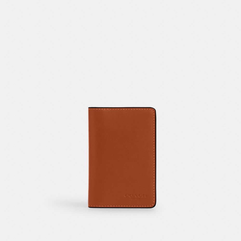 COACH®,Id Wallet,Leather,Bi Fold,Casual,,Front View