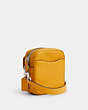 COACH®,BECK CROSSBODY,Pebble Leather,Buttercup,Angle View