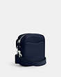 COACH®,BECK CROSSBODY,Pebble Leather,Small,Deep Blue,Angle View