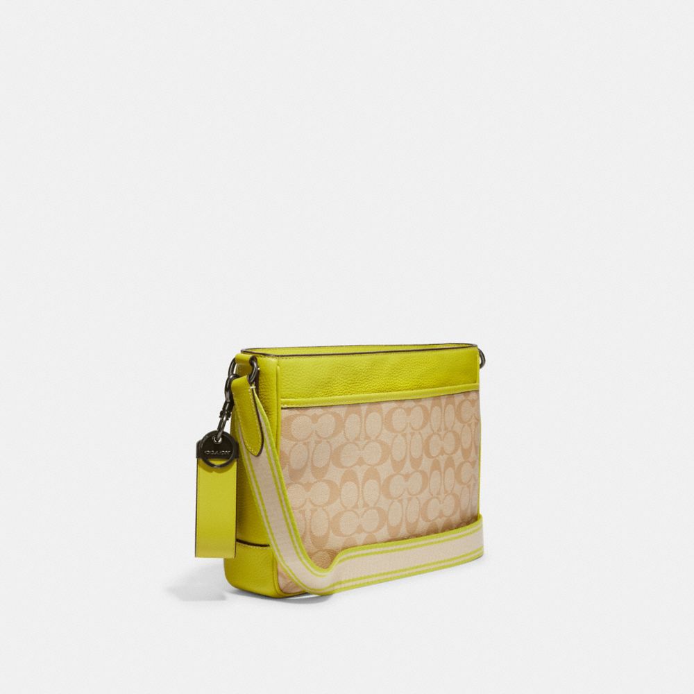 COACH®,ループ キー フォブ,キーホルダー,ｷｰ ﾗｲﾑ