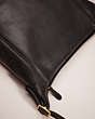 COACH®,VINTAGE SLIM DUFFLE SAC,Glovetanned Leather,Large,Brass/Black,Closer View