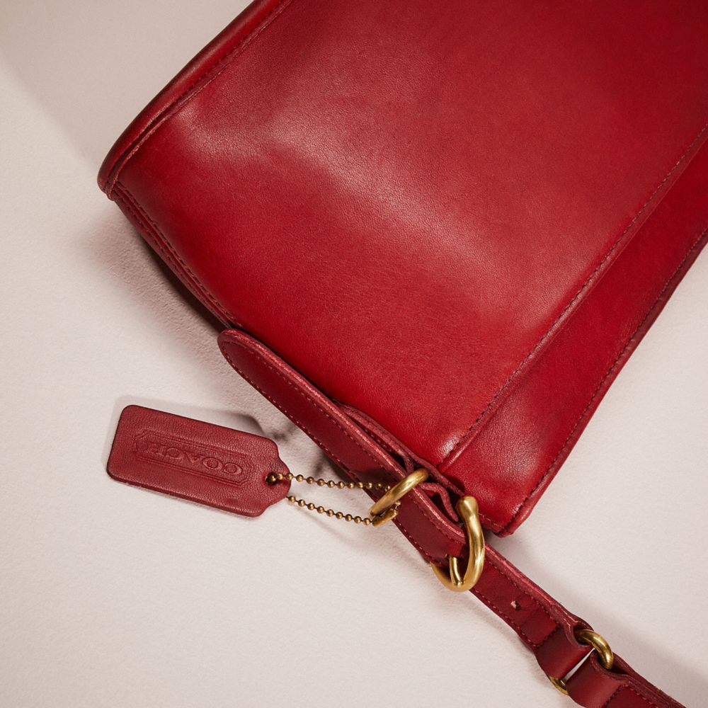 Vintage Equestrian Zip Bag