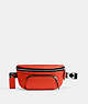 COACH®,BECK BELT BAG,Pebble Leather,Small,Sun Orange,Front View