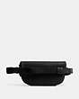 COACH®,BECK BELT BAG,Pebble Leather,Small,Black,Back View