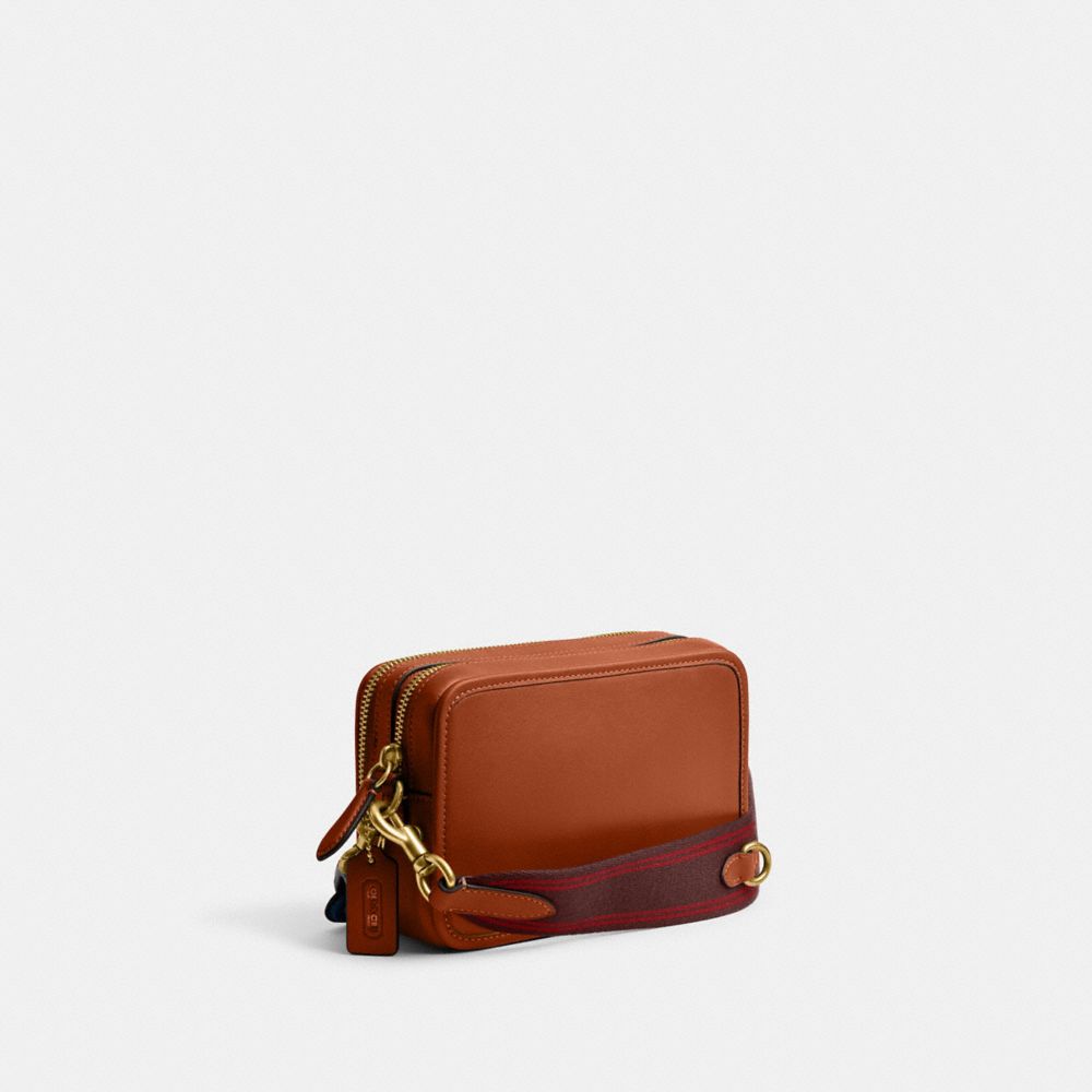 COACH®,Charter Crossbody Bag With Hybrid Pouch With Rainbow,,Angle View