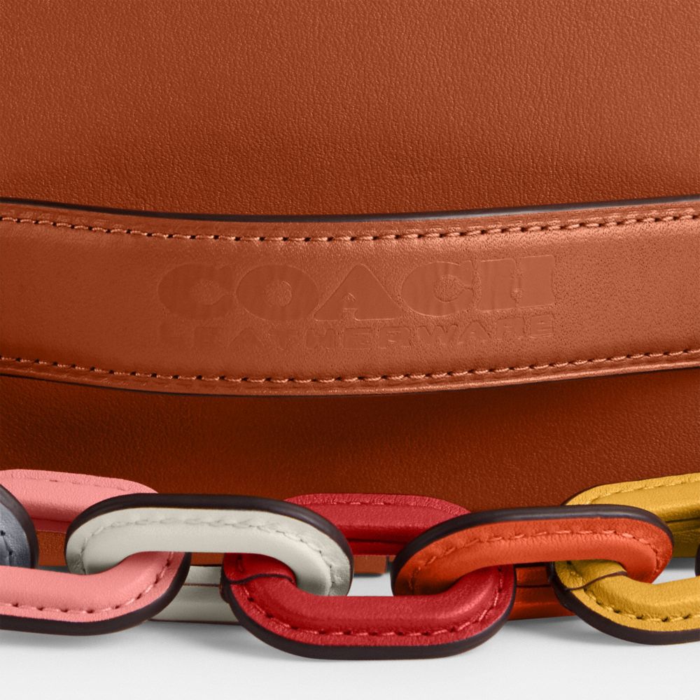 COACH®,Charter Crossbody Bag With Hybrid Pouch With Rainbow,,Closer View
