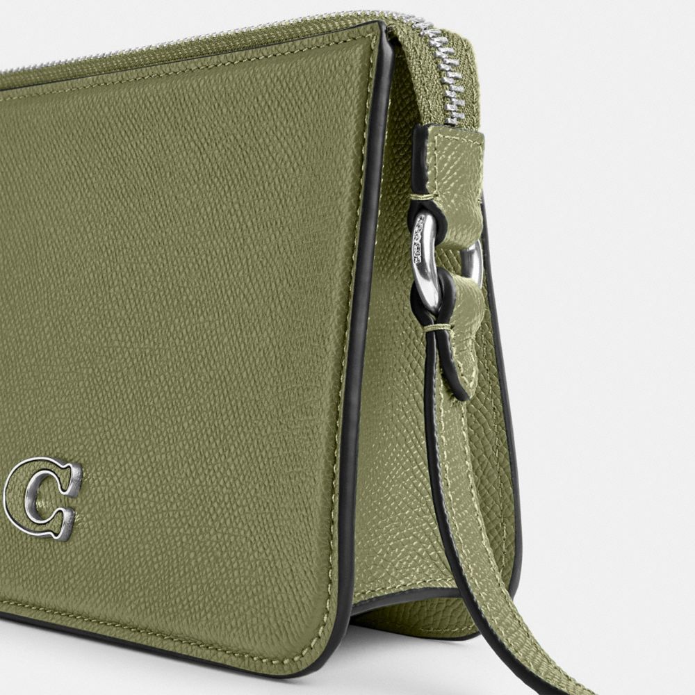 COACH® | Pouch Bag With Signature Canvas