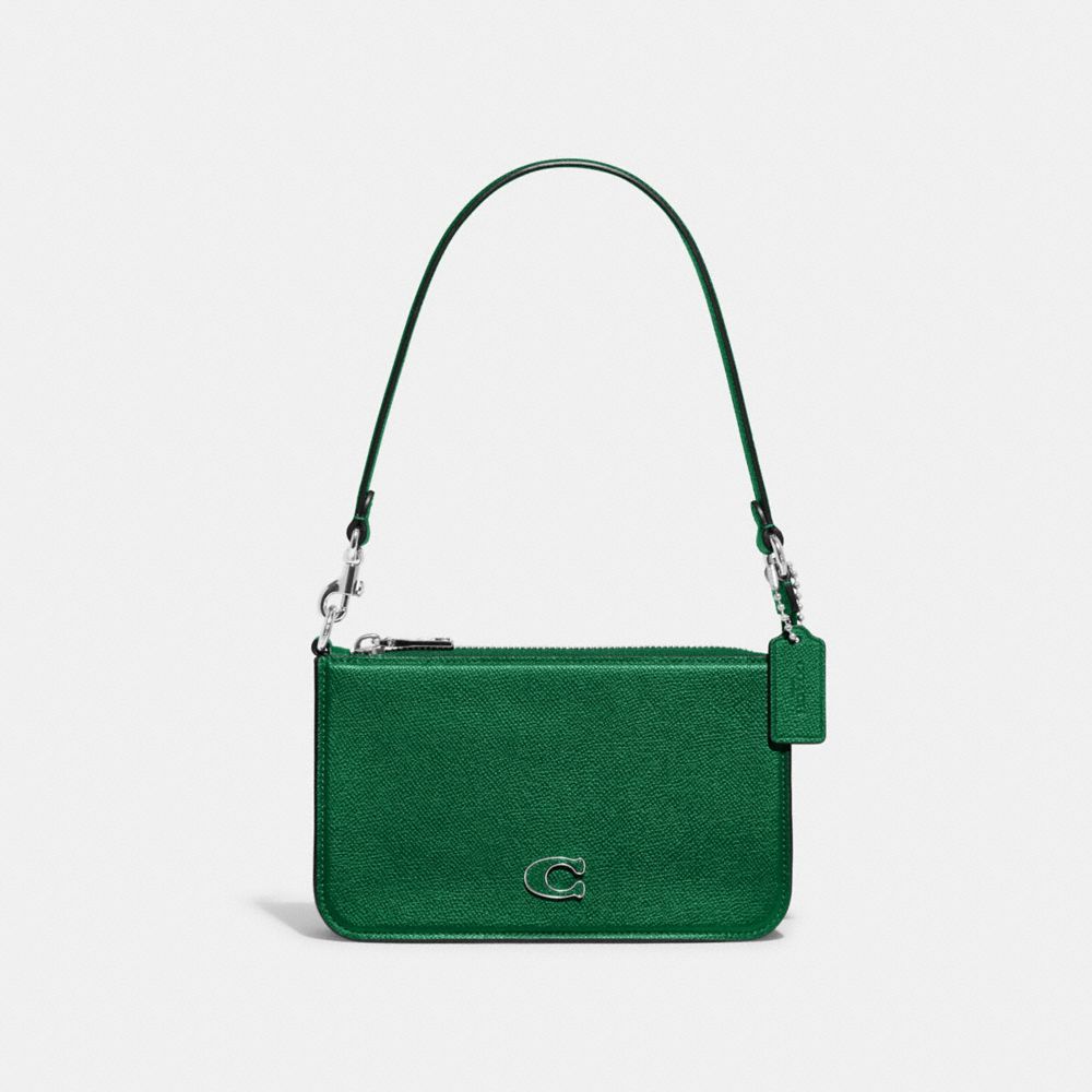 Leather crossbody bag Coach Green in Leather - 25826177