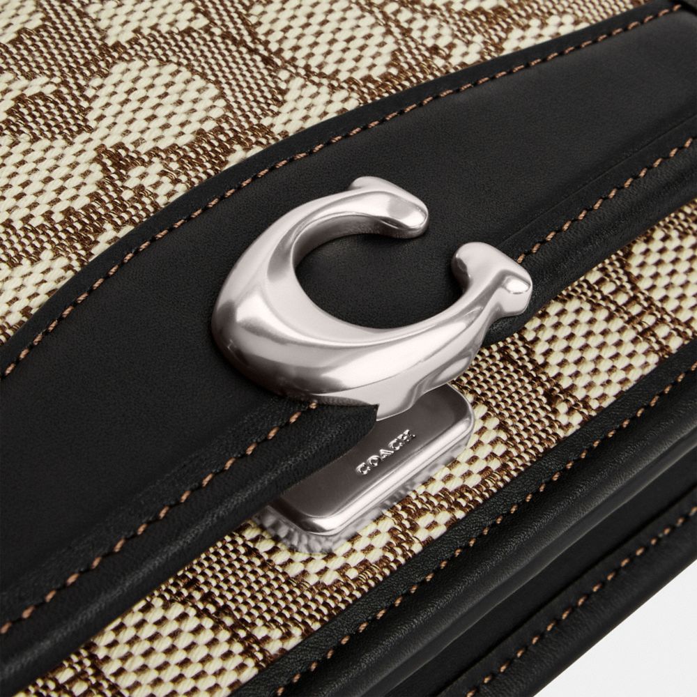 COACH®,Bandit Belt Bag In Signature Jacquard,,Closer View