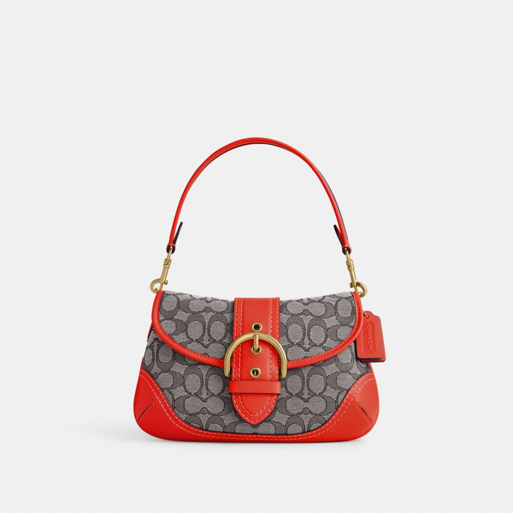 Coach Bolso Soho en jacquard de firma