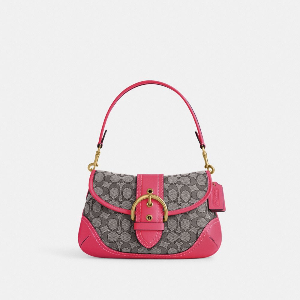 Coach Soho Signature Jacquard Shoulder Bag