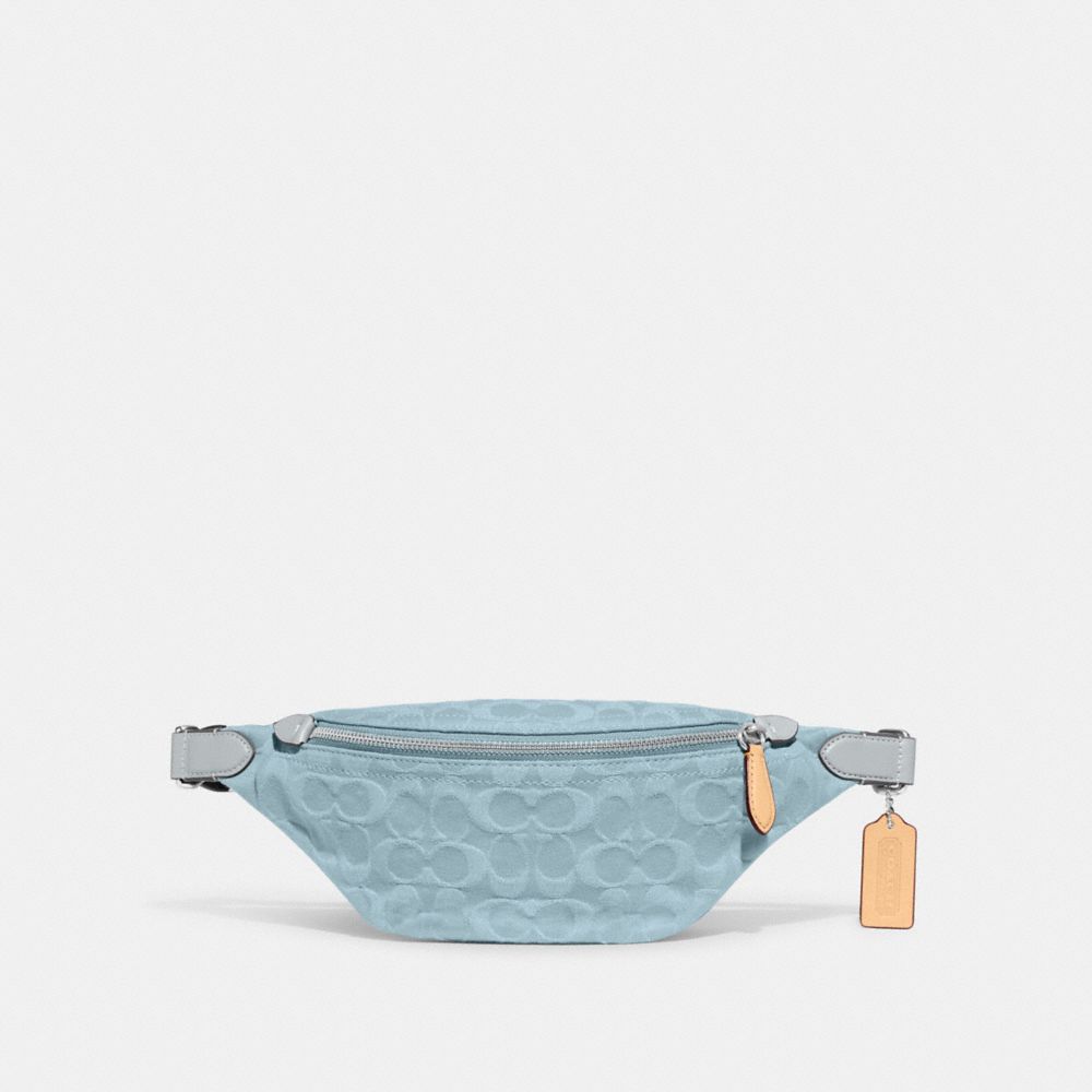 COACH®  Charter Belt Bag 7 In Signature Denim