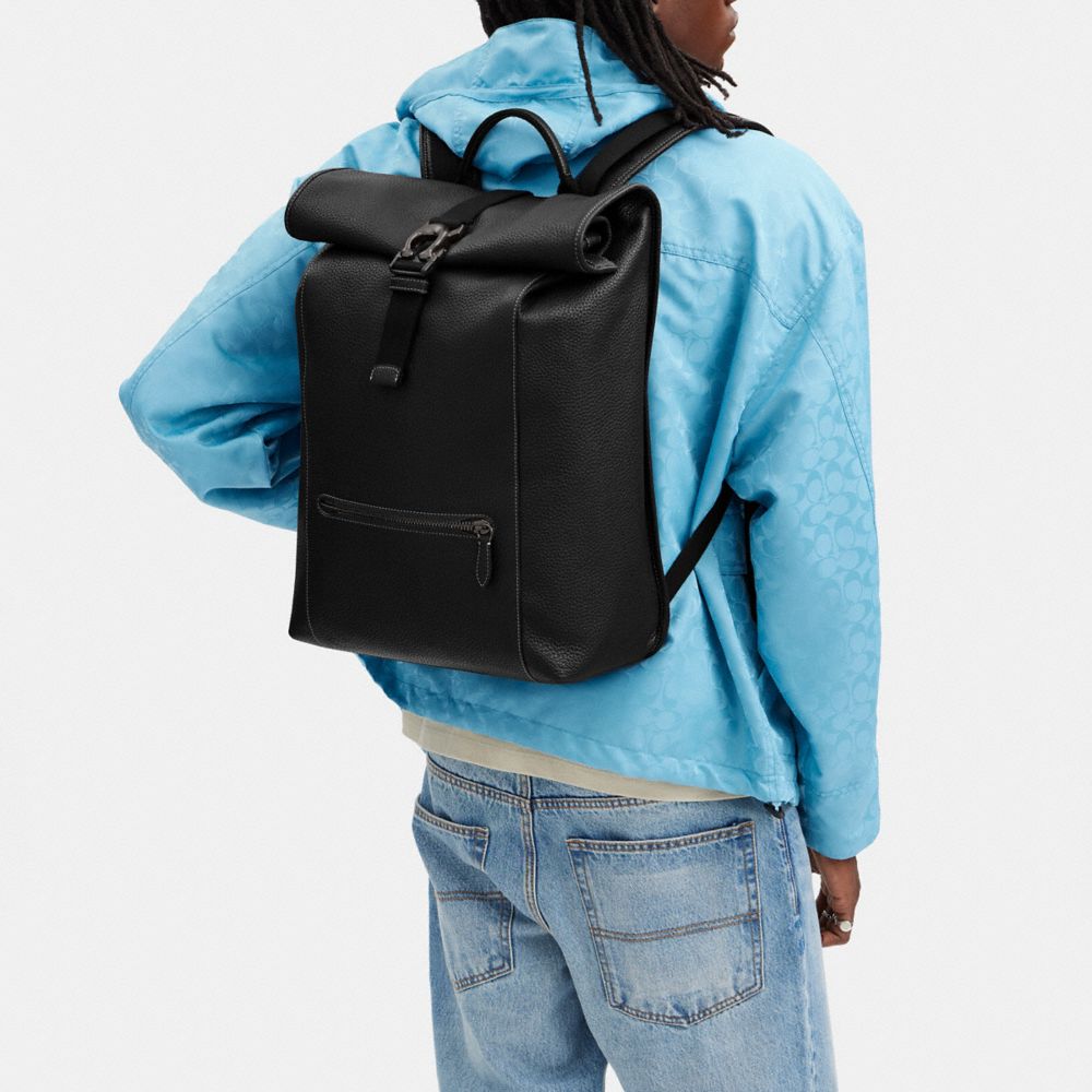 COACH®: Beck Roll Top Backpack