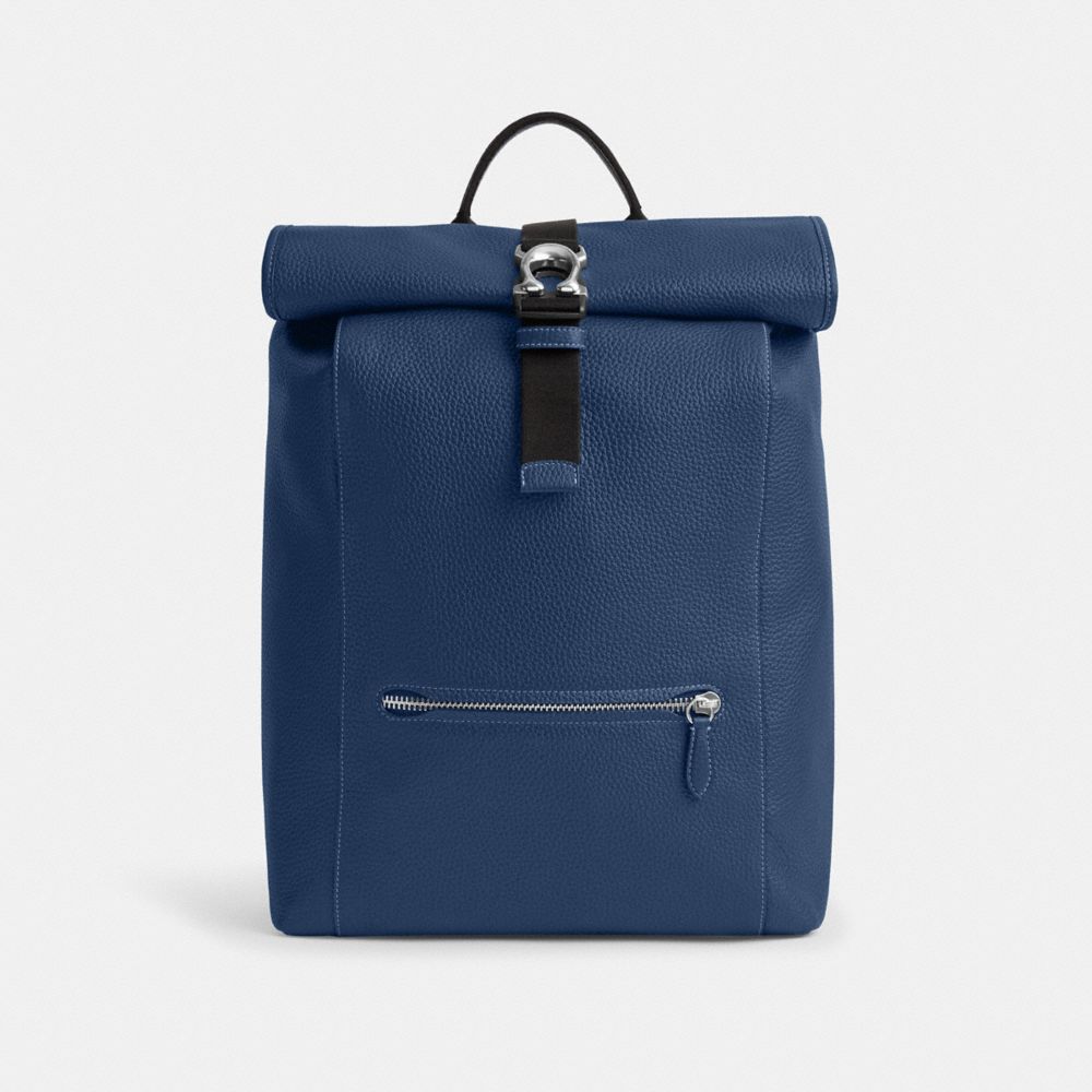 Deep Blue Beck Roll Top Backpack