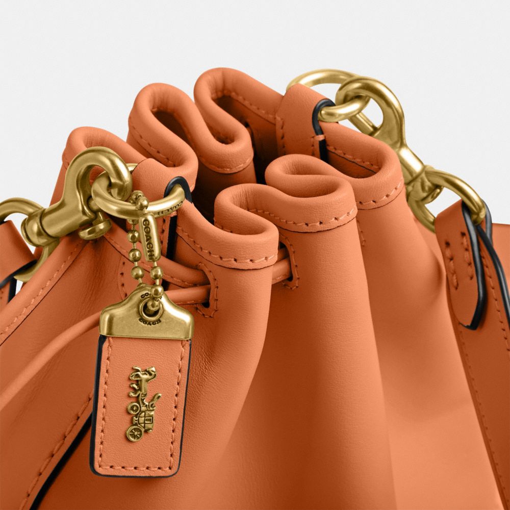 Introducing the Camila bucket bag. #coach #newyork #nyc