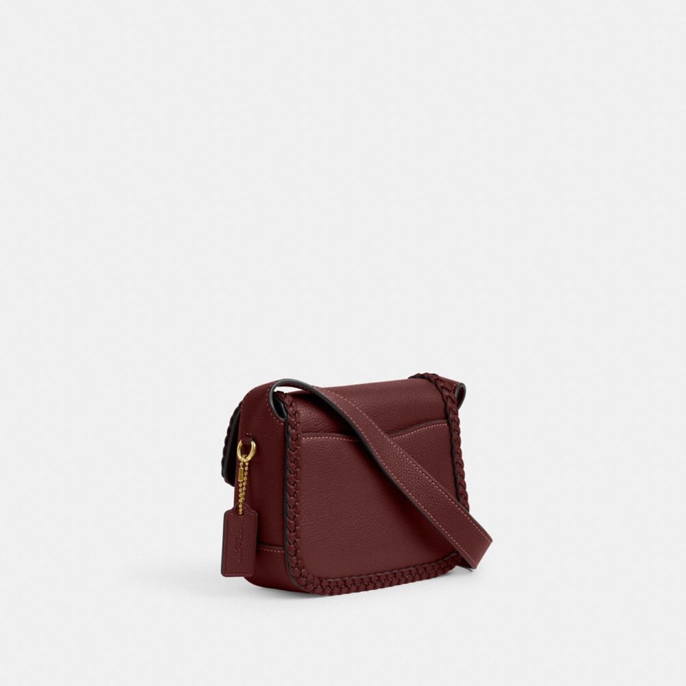 COACH®,Tabby Messenger 19 With Braid,,Angle View