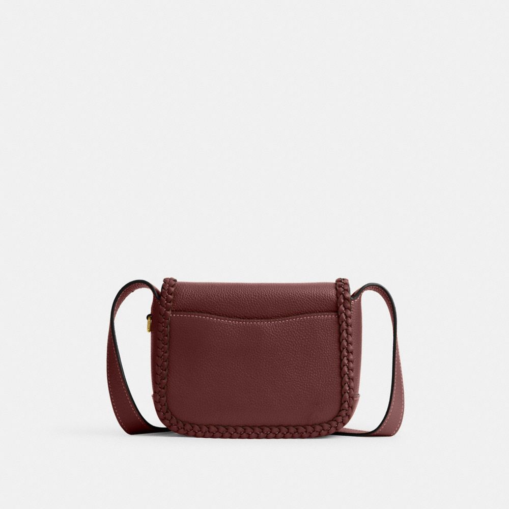 COACH®,Tabby Messenger 19 With Braid,,Back View