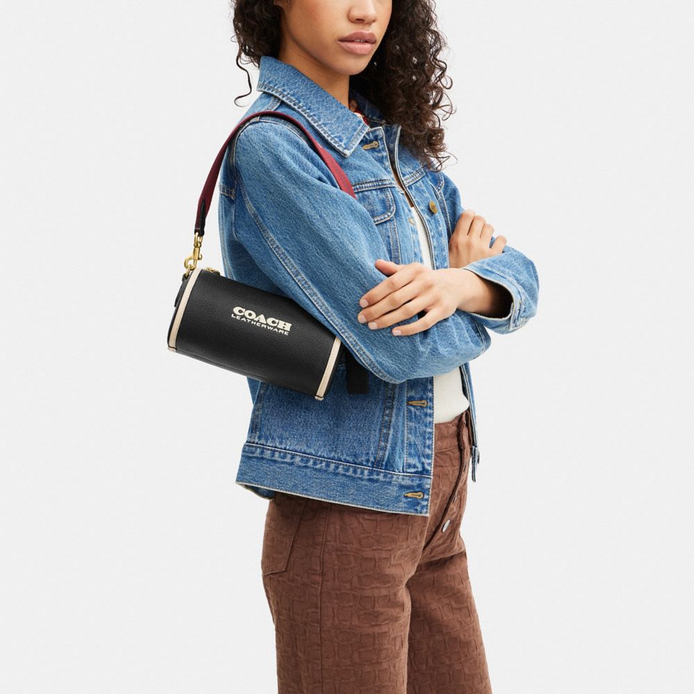 COACH®,Orion Barrel Bag,,Detail View