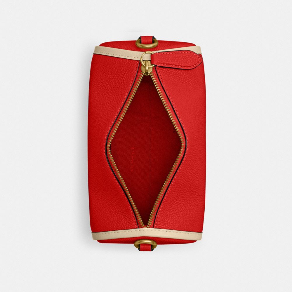 COACH®,Orion Barrel Bag,,Inside View,Top View