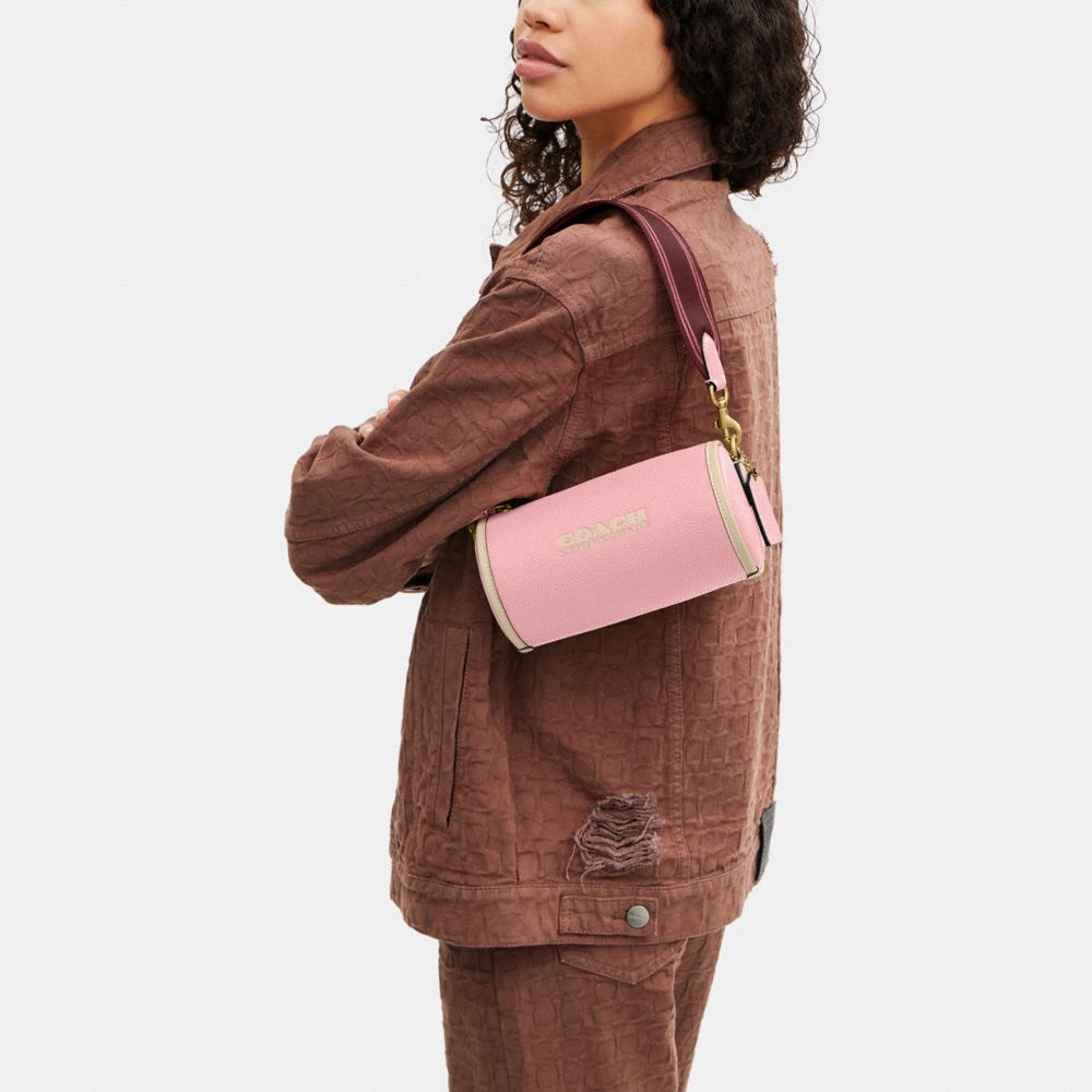 COACH®,Orion Barrel Bag,,Detail View