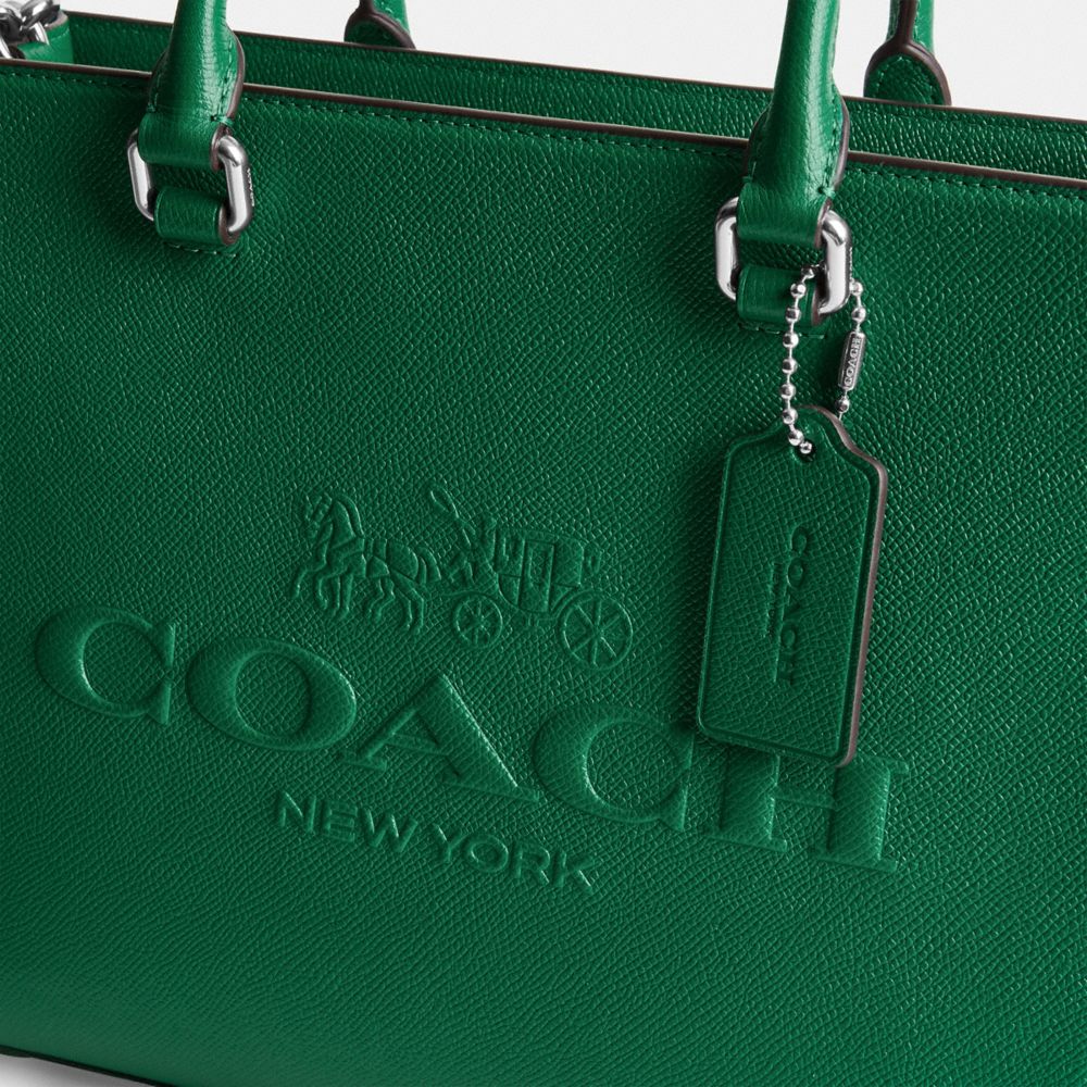 COACH®,Tote With Signature Canvas,,Closer View