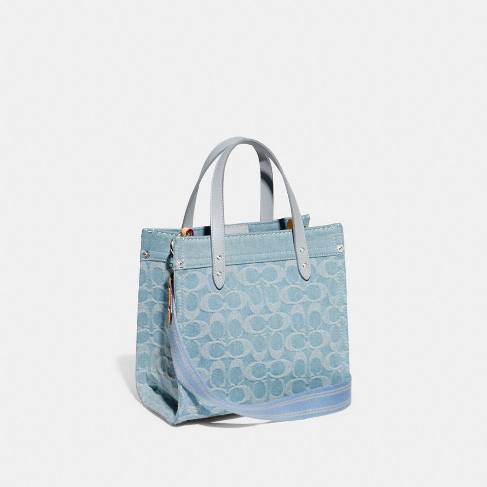 NEW!!! Must see this new denim line is fire 🔥 Coach field tote in