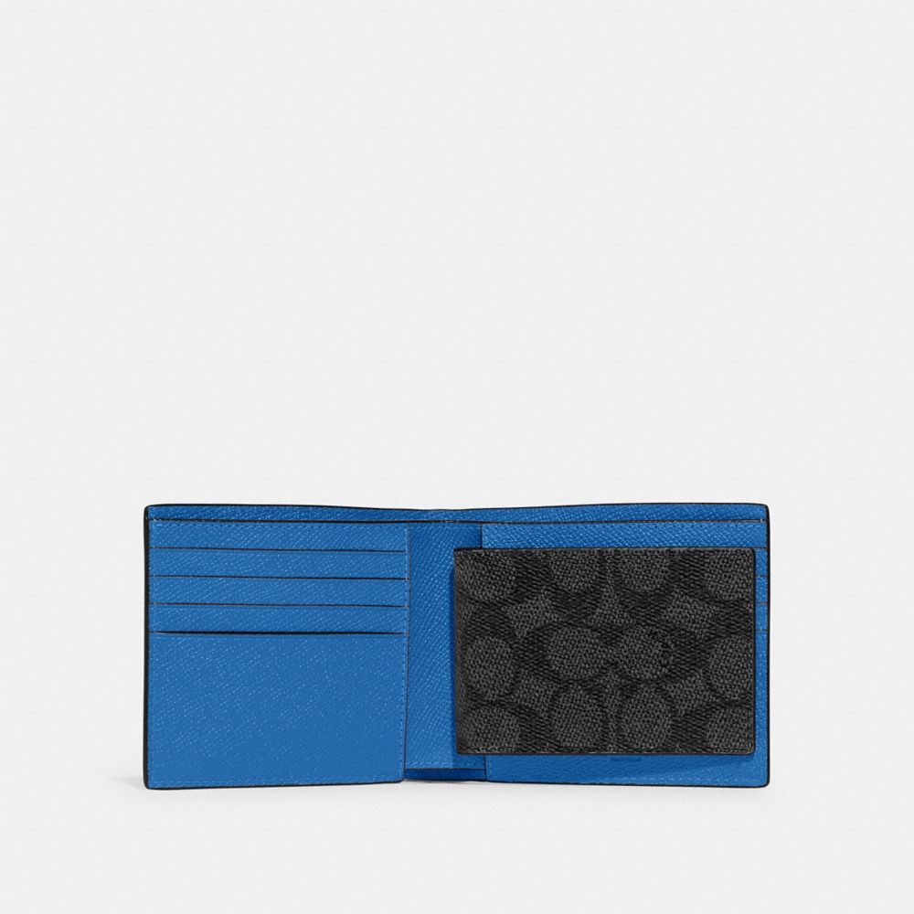 3 1 Wallet With Signature Canvas Interior