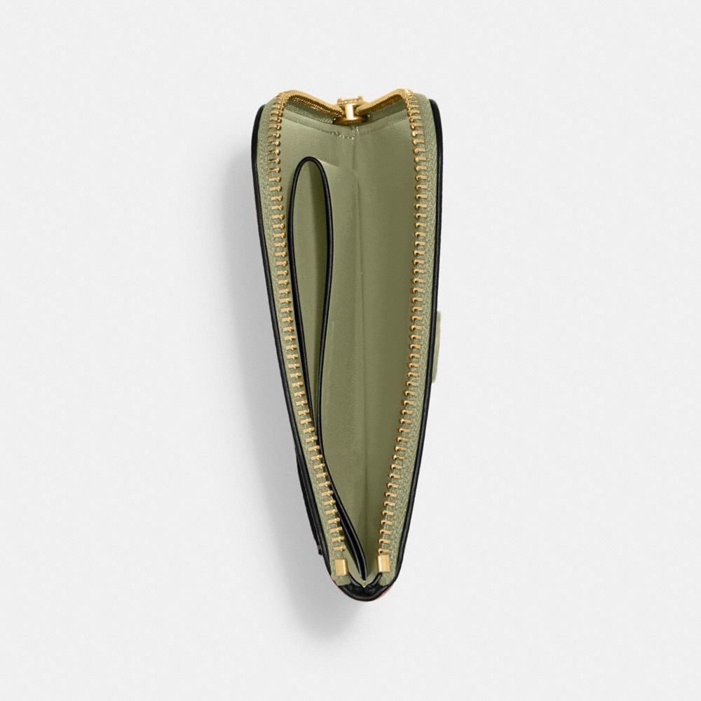 COACH®,3-IN-1 Lジップ ウォレット・シグネチャー キャンバス,コインケース/小銭入れ,ﾓｽ