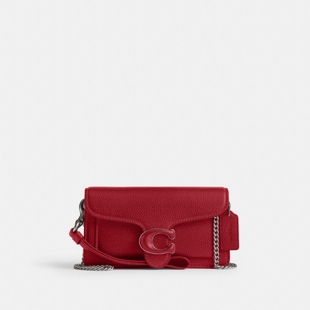 Coach Tabby Crossbody Wristlet Lh ruby