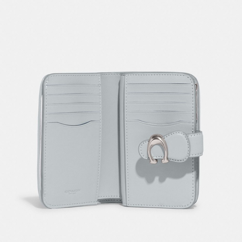 COACH®,タビー ミディアム ウォレット・シグネチャー デニム,ミニ財布(二つ/三つ折り),