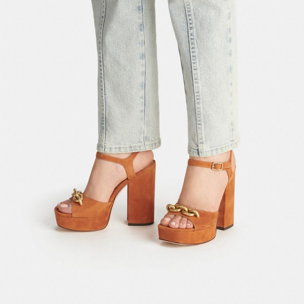 COACH®,Nicolette Sandal,,Detail View