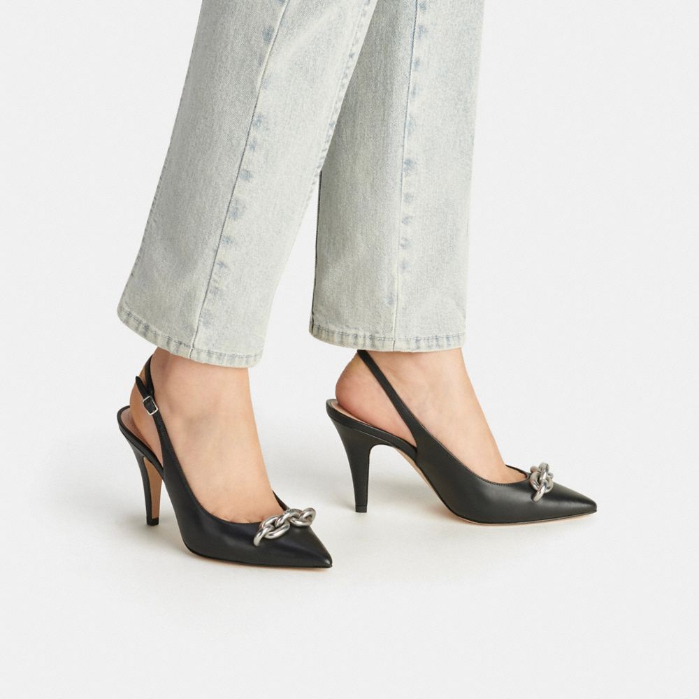 COACH®,Sadie Slingback Pump,,Detail View