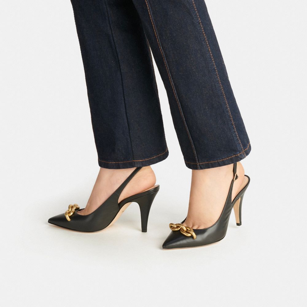 COACH®,Sadie Slingback Pump,,Detail View