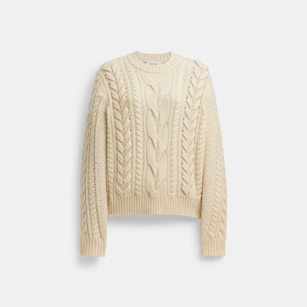 Coach shop cashmere sweater