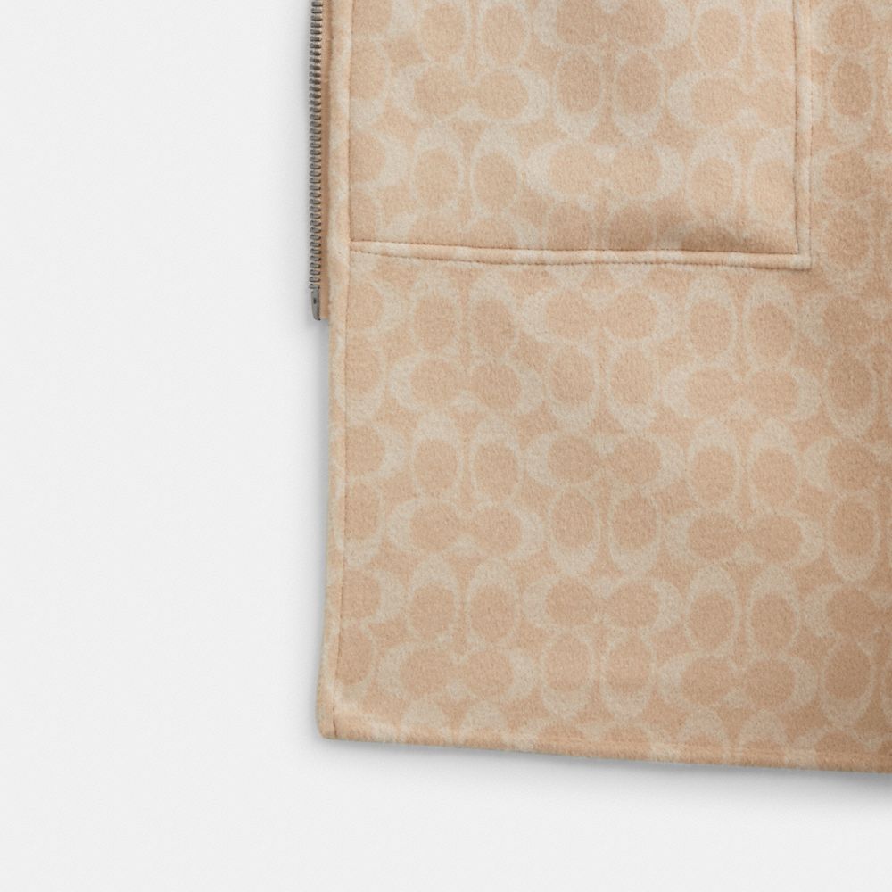 COACH®,ダブル フェイス ケープ,ジャケット＆アウター,ｵｰﾄﾐｰﾙ