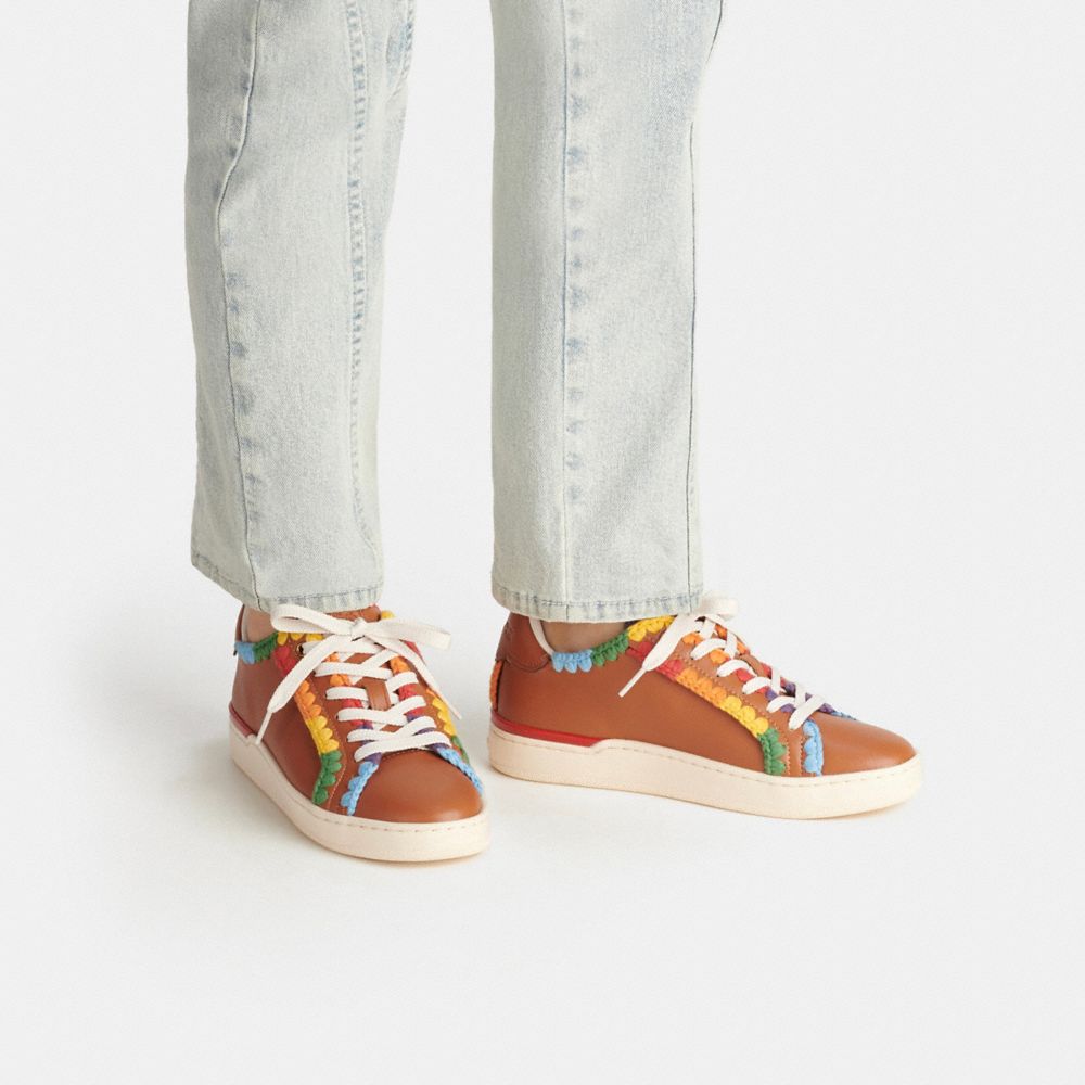 Lowline Low Top Sneaker With Valentine's Print