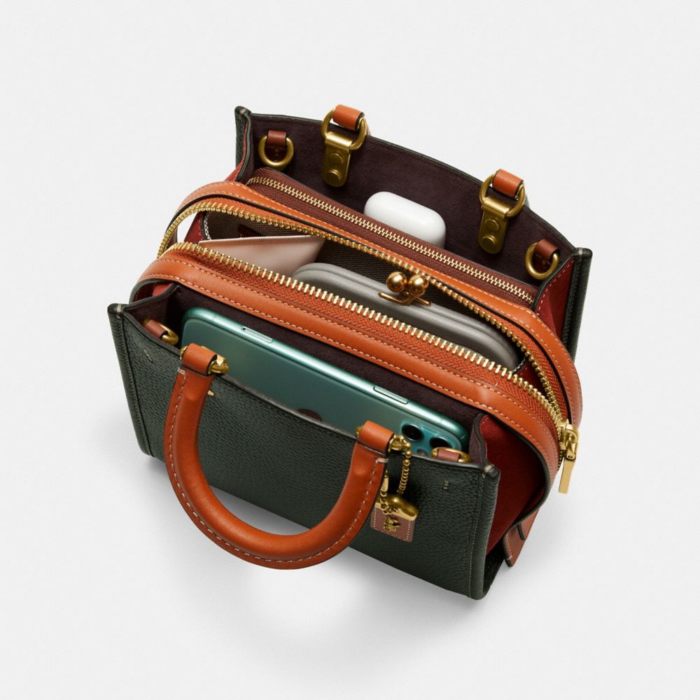 COACH®,Rogue 20 In Colorblock,,Inside View, Top View