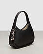 COACH®,Ergo Bag in Coachtopia Leather,Coachtopia Leather,Small,Black,Angle View