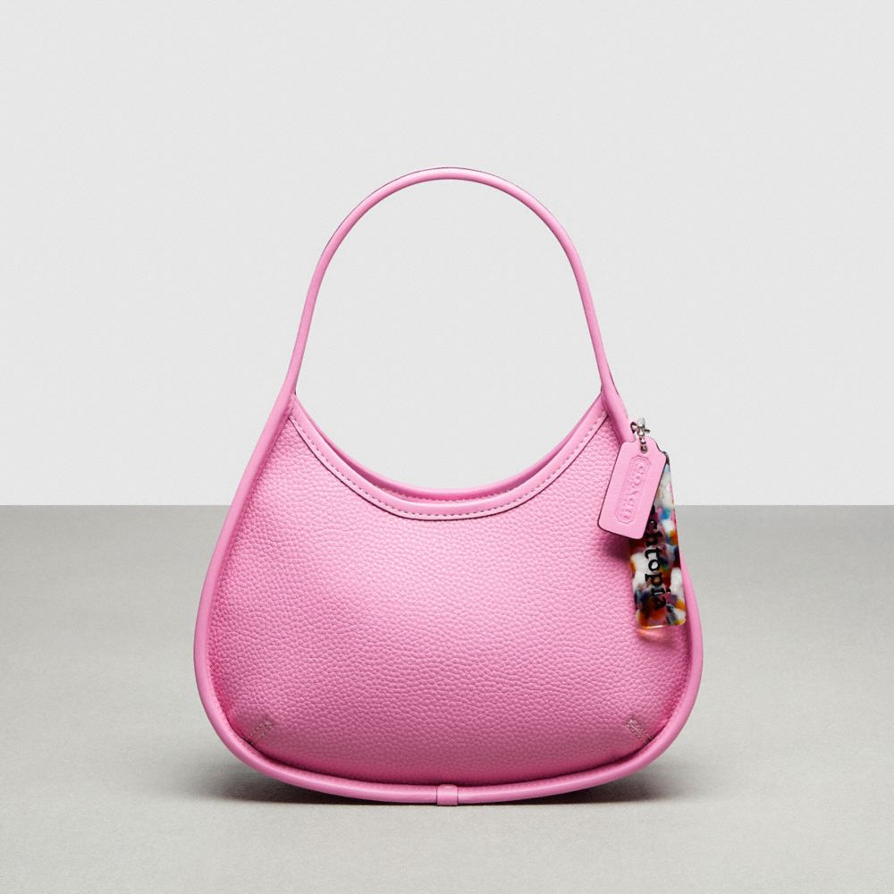 COACH®,Ergo Bag In Coachtopia Leather,Small,Bright Magenta,Front View