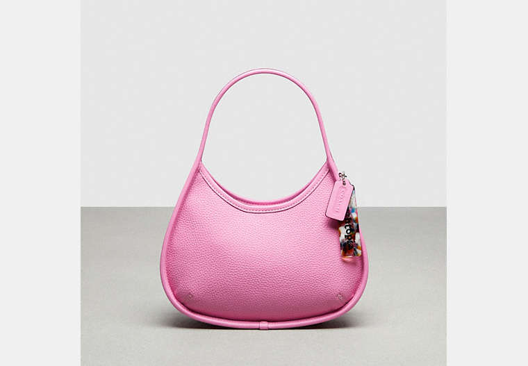 COACH®,Ergo Bag In Coachtopia Leather,Coachtopia Leather,Small,Bright Magenta,Front View