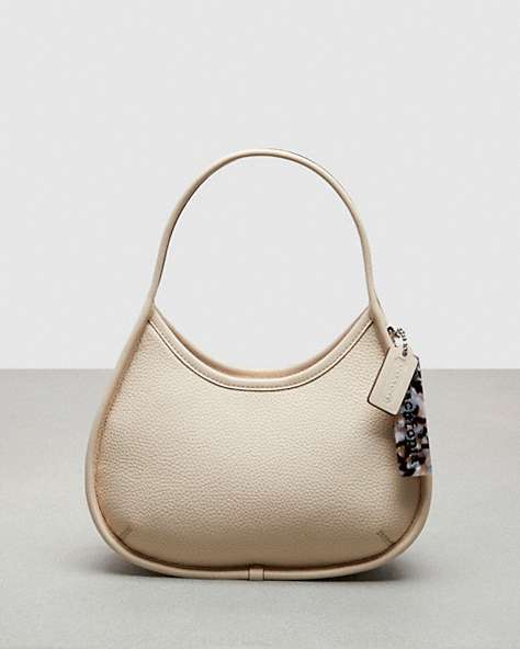 COACH®,Ergo Bag in Coachtopia Leather,Coachtopia Leather,Small,Cloud,Front View