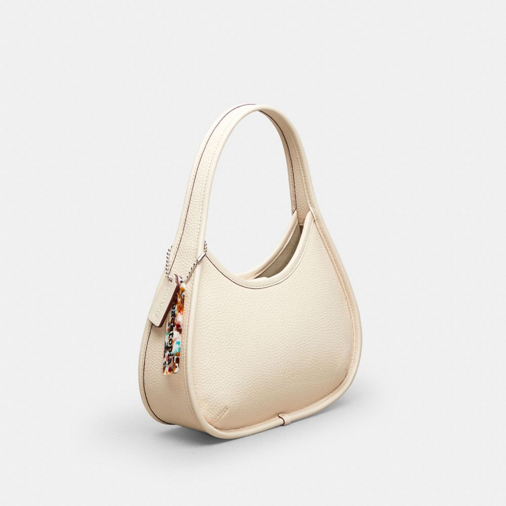 COACH®,Ergo Bag In Coachtopia Leather,Coachtopia Leather,Small,Cloud,Angle View